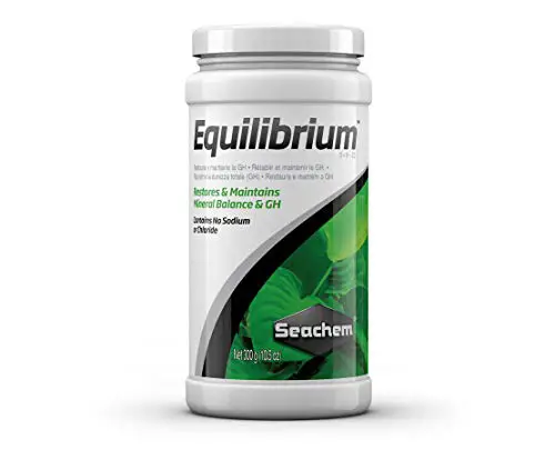 Seachem Equilibrium - apporta e Mantiene l'equilibrio di Sostanze minerali e GH per acquari - 300 ml