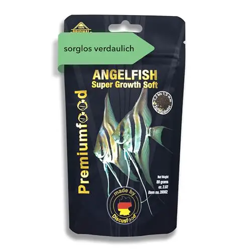 Cibo per pesci scalari - Angelfish Supergrowth 80g