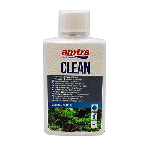 Amtra Clean - Depuratore naturale per l'acqua degli acquari, con microorganismi che eliminano...
