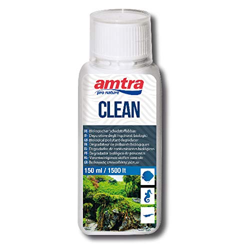 AMTRA CLEAN - Depuratore d'acqua naturale per acquari, Trattamento naturale dell'acqua per acquari,...