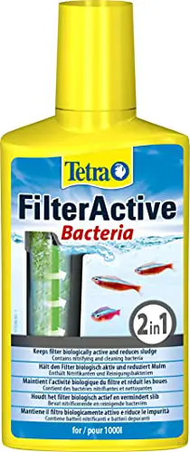 Tetra FilterActive 250 ml Contiene Batteri Vivi che Attivano il Filtro e Batteri che Riducono...