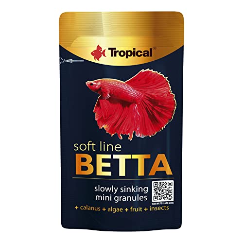 SOFT LINE BETTA 5G - Mangime per pesci intensifica il colore e rafforza l'immunità, per Tutti i...