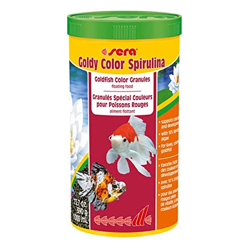 Sera Mangime in Granuli, Goldy Color Spirulina - 1000 ml