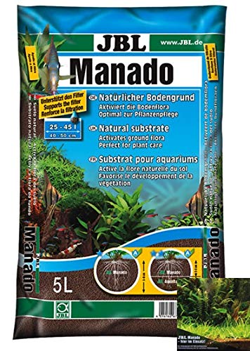 JBL Manado 5L substrato naturale Manado per acquari d'acqua dolce