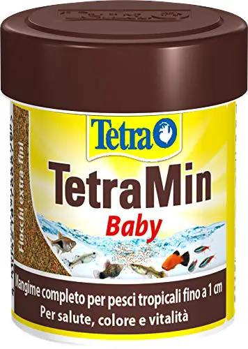 TetraMin Baby - Mangime per pesci sotto forma di mini fiocchi a base di nutrienti efficaci e di alta...