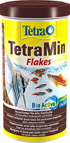 TetraMin Flakes - Mangime per pesci sotto forma di mix di fiocchi con nutrienti efficaci e di alta...