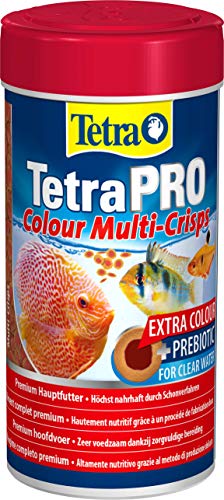 Tetra PRO Colour Multi-Crisps 250 ml - Mangime Completo con Valori Nutrizionali Eccellenti,...
