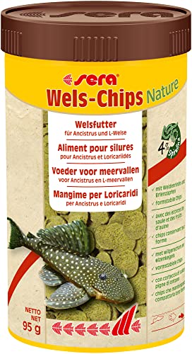 Sera Mangime in Chips, Wels-Chips - 250 ml