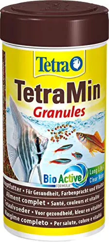 TetraMin Granules Mangime per Pesci sotto Forma di Granuli Fini per Tutti i Pesci Ornamentali...