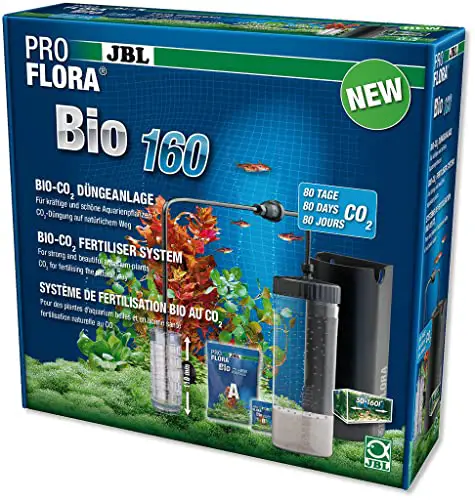 JBL ProFlora Bio160 64446 Concime Bio CO2 con diffusore espandibile, per acquari da 50 a 160 l
