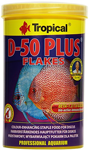 Tropical D-50 Plus - Mangime a fiocchi, 1 confezione da 1 pezzo (1 x 1 l)
